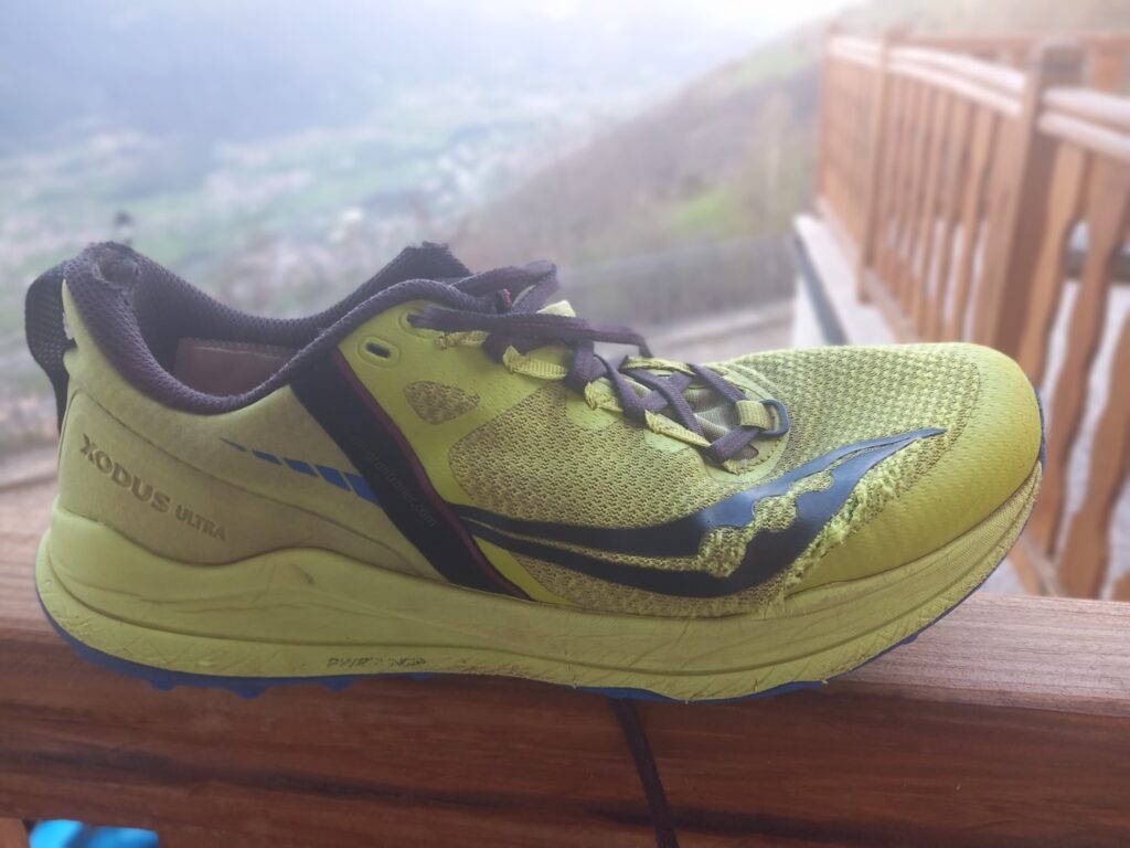 Saucony Xodus Ultra after 1000 km and more than 124000 m of elevation gain and loss